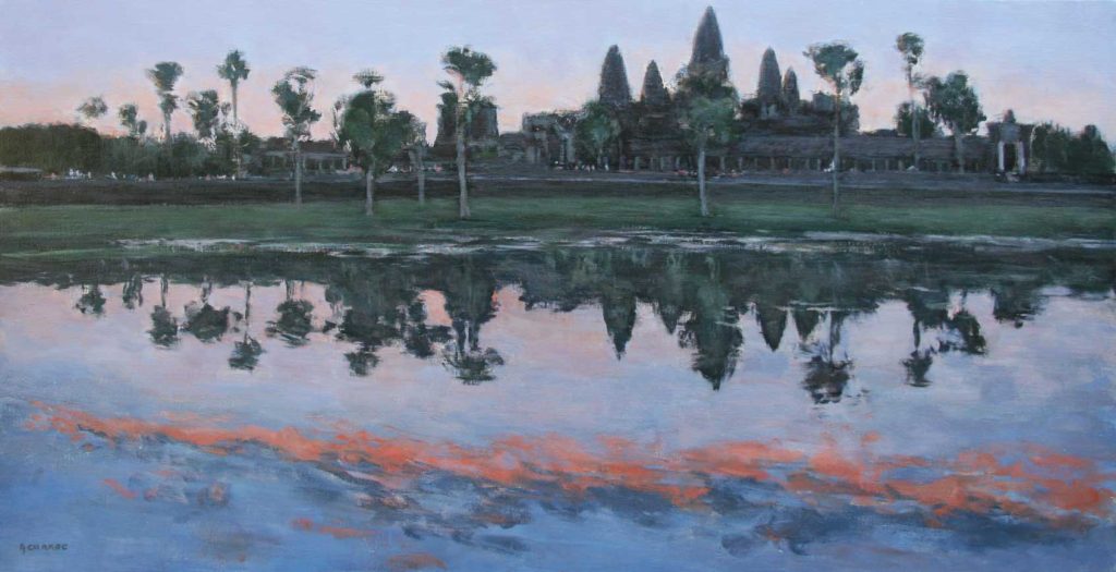 Cambodge Angkor Vat au lever du jour