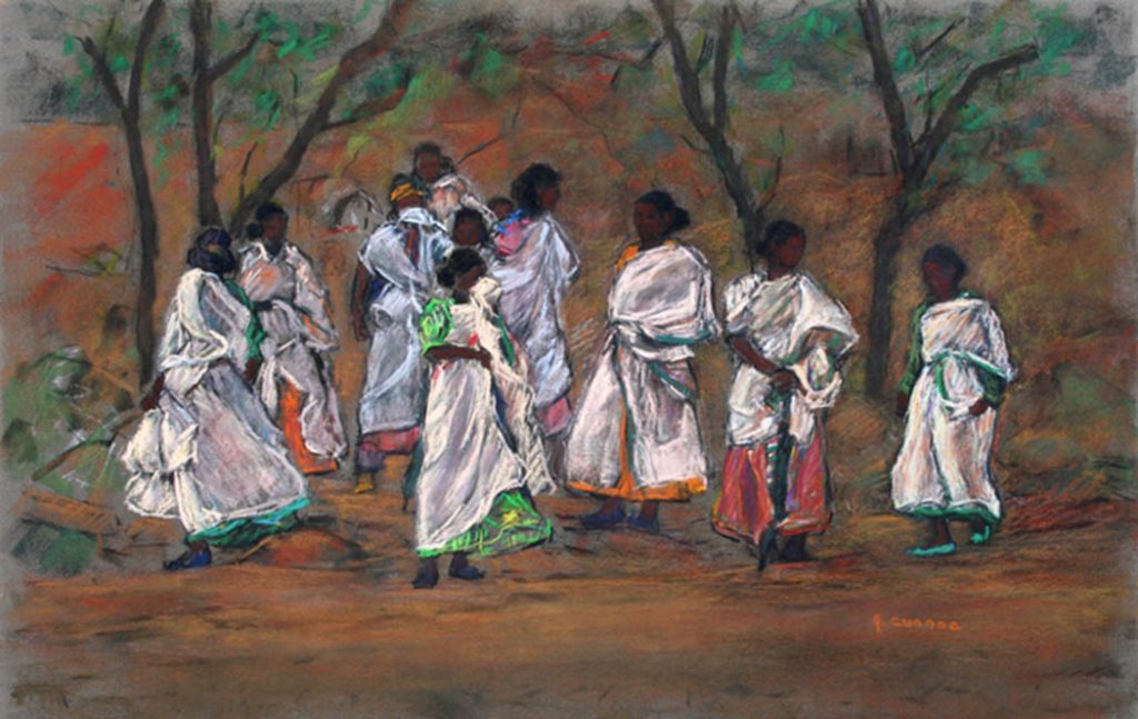 Ethiopie Retour de cérémonie
