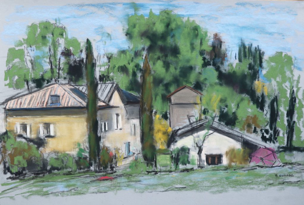 Le Puech Blanc au printemps