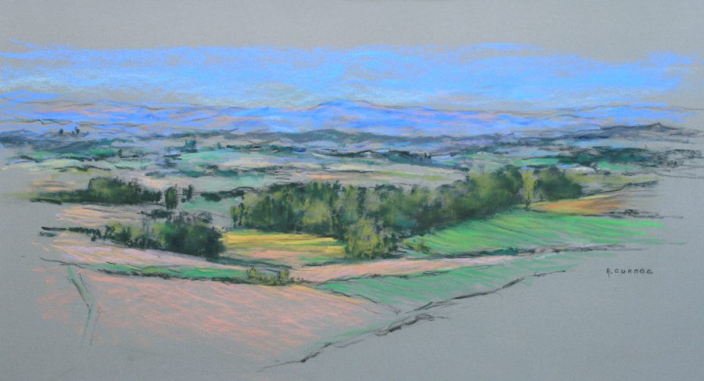 Lumières du Tarn Panorama depuis la route vers Andillac