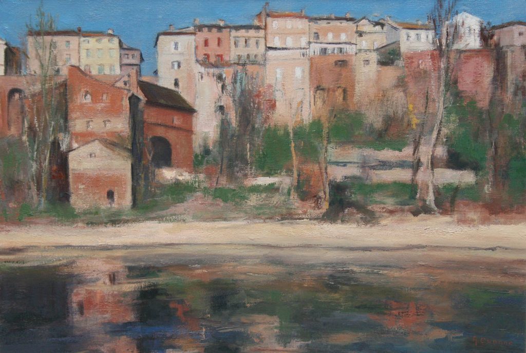 Tarn Rabastens Maisons sur les Remparts